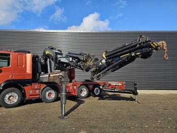 CF 510 8x2 / PALFINGER 110 tm - JIB - WINCH